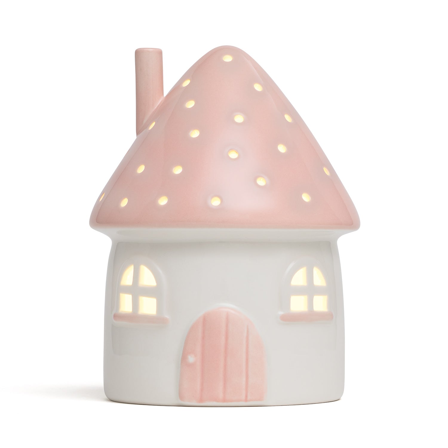 Ceramic house store night light